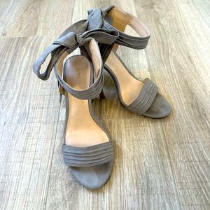 Nine West sandals, wrap around ankle
